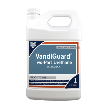RAINGUARD BRANDS 1 Gal. Kit VandlGuard Two-Part Urethane High Gloss, Clear VG-7032